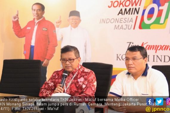 Hasto Sebut Pak SBY Secara Tak Langsung Dukung Jokowi-Ma'ruf - JPNN.COM