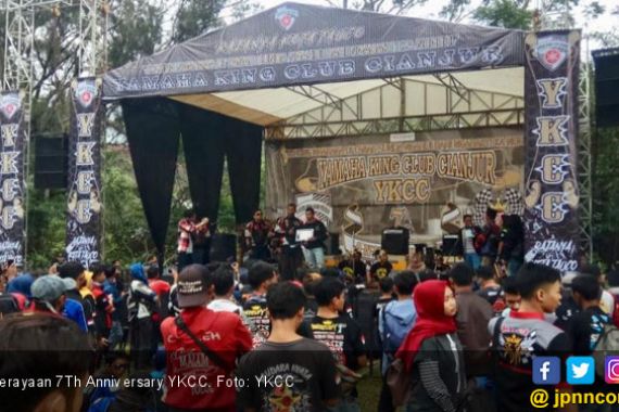 Ribuan Rider Yamaha RX King Banjiri Puncak Ciloto - JPNN.COM