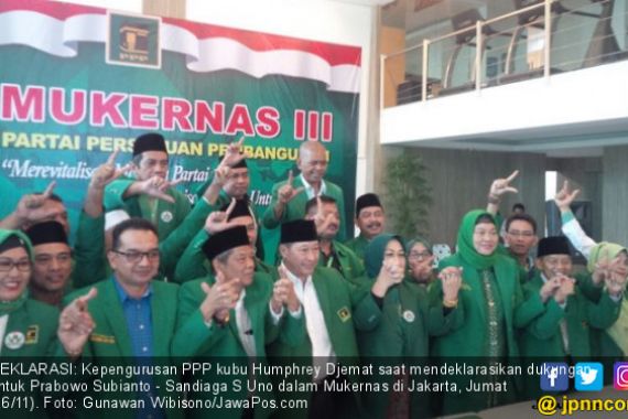 Pengurus PPP Tandingan Pilih Dukung Prabowo - Sandi - JPNN.COM