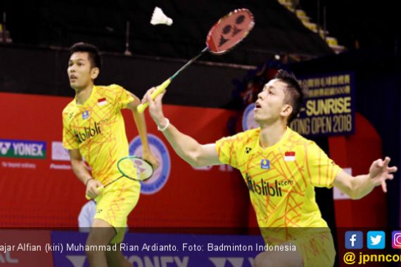 Tembus Semifinal Hong Kong Open, Fajar / Rian: Alhamdulillah - JPNN.COM