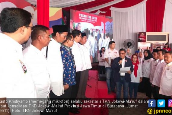 Warning Hasto untuk Caleg Parpol Pengusung Jokowi-Ma'ruf - JPNN.COM