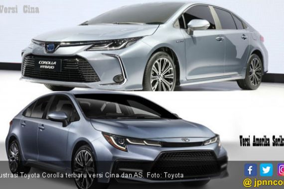 Toyota Corolla Terbaru Ada Perbedaan di Cina dan AS - JPNN.COM