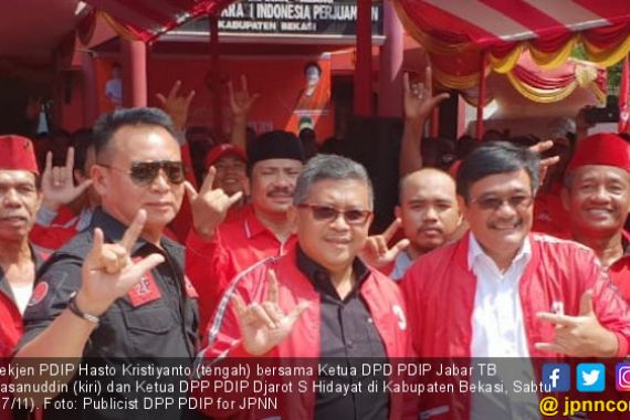 Hasto Sesumbar Jokowi Akan Menang di Jabar - JPNN.COM
