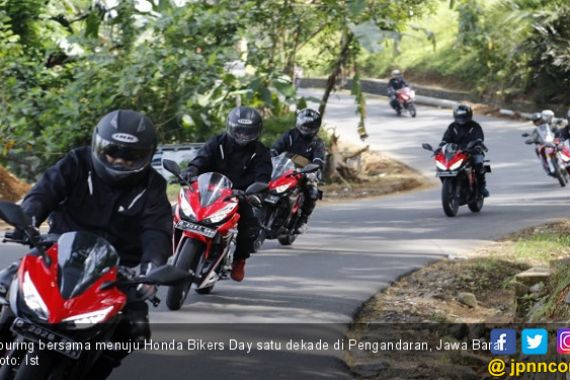 Touring 160 Km ke Honda Bikers Day Satu Dekade, Spesial Kah? - JPNN.COM