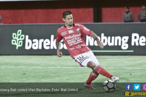 Teguran Keras Pelatih Bali United kepada Irfan Bachdim - JPNN.COM