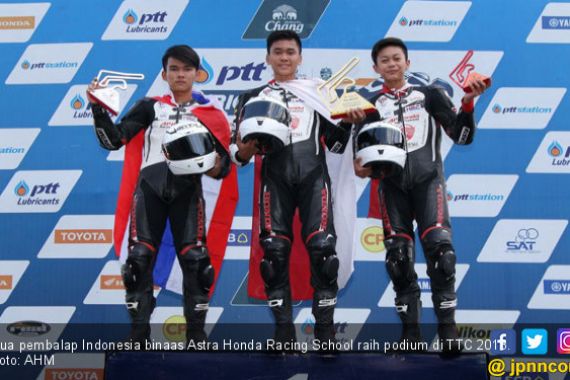 2 Pembalap Indonesia Kibarkan Merah Putih di Thailand - JPNN.COM
