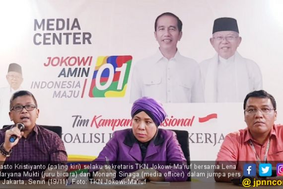 PKS Gagas Reuni 212 di Istana, TKN Jokowi: Menang Saja Dulu - JPNN.COM