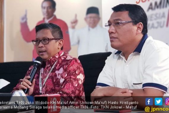 Belasungkawa TKN Jokowi - Ma'ruf untuk Almarhum Dufi - JPNN.COM