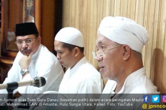 Isyarat Kiai Asmuni Dukung Jokowi - Ma'ruf - JPNN.COM