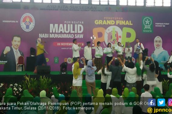 Said Aqil Tutup Pekan Olahraga Perempuan 2018 di GOR Otista - JPNN.COM