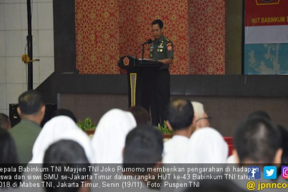 TNI Dukung Pemberantasan Narkoba di Kalangan Pelajar - JPNN.COM