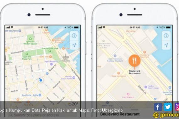 Apple Kumpulkan Data Pejalan Kaki untuk Maps - JPNN.COM