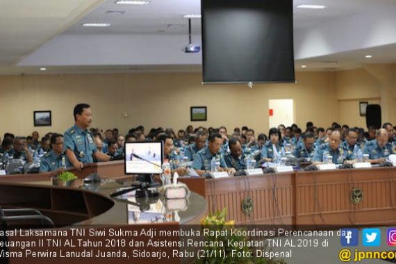 TNI AL Gelar Rakor Perencanaan dan Keuangan 2018 - JPNN.COM