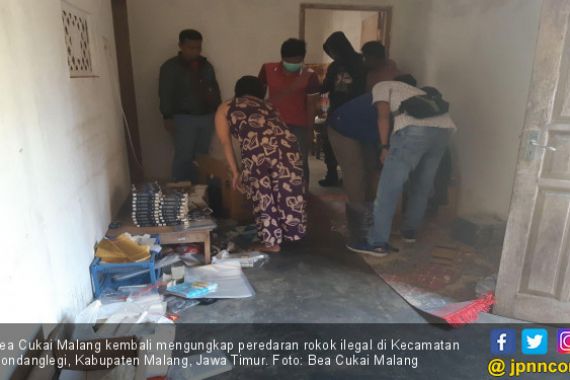 Bea Cukai Malang Sita Setengah Juta Batang Rokok Ilegal - JPNN.COM