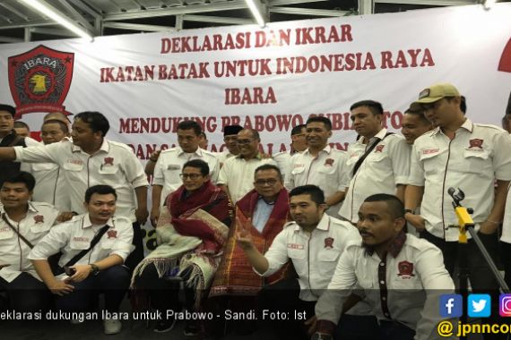 Dukung Prabowo - Sandi, Ibara 'Pecahkan Suara' Batak - JPNN.COM