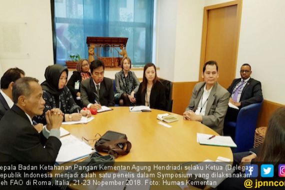 KRPL BKP Kementan Mendapat Apresiasi Anggota FAO - JPNN.COM