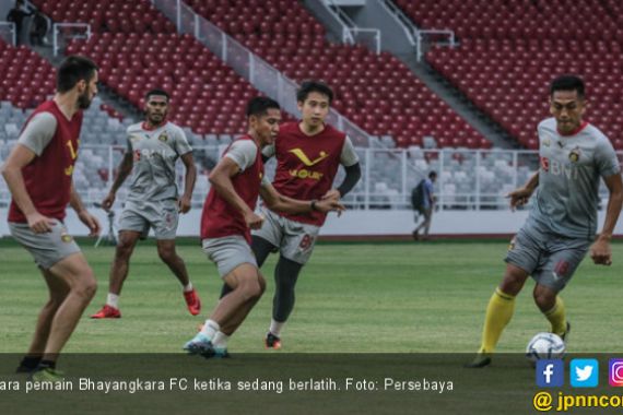 Wabah Virus Corona, Bhayangkara FC Gelar Latihan Tertutup - JPNN.COM