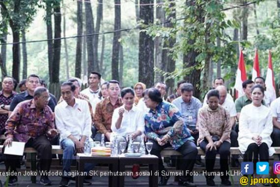 Presiden Serahkan SK Perhutanan Sosial di Sumatera Selatan - JPNN.COM