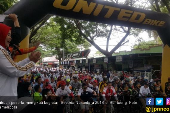Komunitas SLIM Ikut Meriahkan Sepeda Nusantara di Bantaeng - JPNN.COM