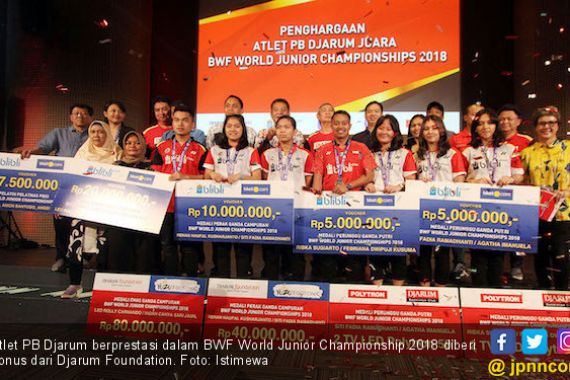 Atlet PB Djarum Berprestasi Diguyur Bonus Ratusan Juta - JPNN.COM