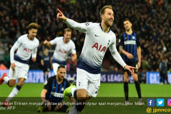 Gol Christian Eriksen Tunda Langkah Inter Milan ke 16 Besar - JPNN.COM