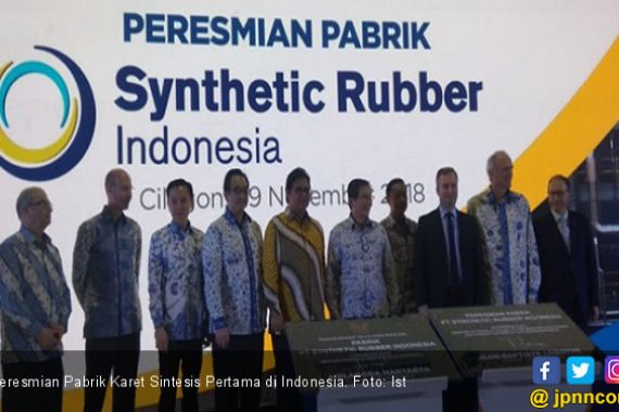 Menperin Resmikan Pabrik Karet Sintesis Pertama di Indonesia - JPNN.COM