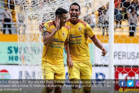 Sriwijaya FC Jauhi Zona Degradasi, Posisi Mitra Kukar Rawan - JPNN.COM