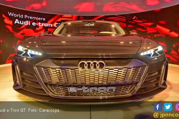 Audi e-Tron GT Hasil Kawin Silang dengan Porsche - JPNN.COM