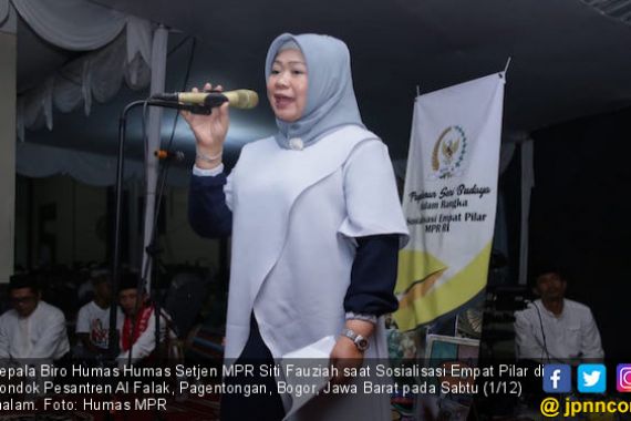 MPR Sosialisasi 4 Pilar di Pesantren Al Falak - JPNN.COM