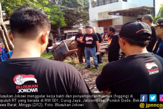 Blusukan Jokowi Serap Aspirasi Warga Bekasi via Kerja Bakti - JPNN.COM