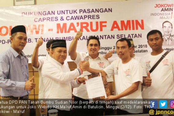 Jokowi Sudah Terbukti, PAN Tanah Bumbu Ogah ke Prabowo-Sandi - JPNN.COM