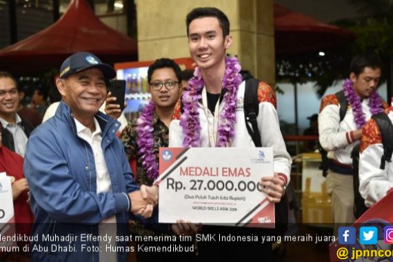 Tim SMK Indonesia Juara Umum World Skills Asia 2018 - JPNN.COM