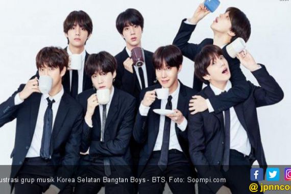 BTS Cetak Rekor di Tangga Lagu Amerika - JPNN.COM