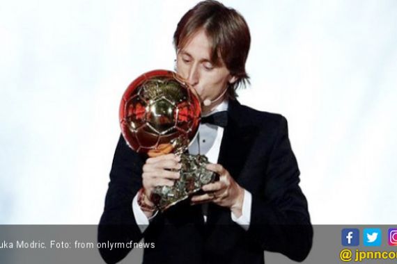 Ballon d'Or 2018: Luka Modric dan Ronaldo Selisih 275 Poin - JPNN.COM