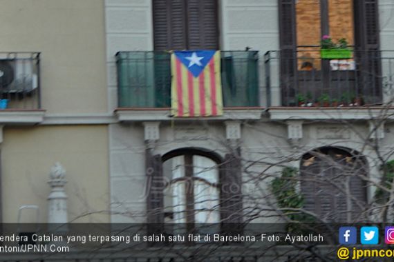 Bendera Catalan Bakal Berkibar di Madrid - JPNN.COM