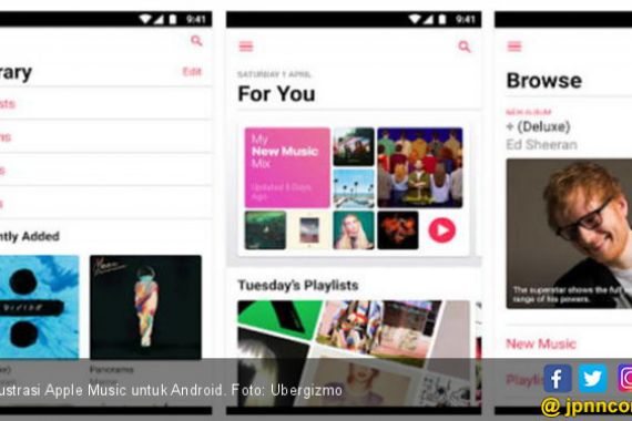 Apple Music Mulai Uji Coba ke Perangkat Android - JPNN.COM