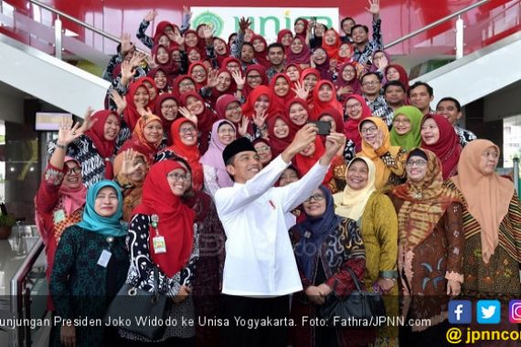 Jokowi Tinjau Pola Pengembangan SDM di Unisa - JPNN.COM