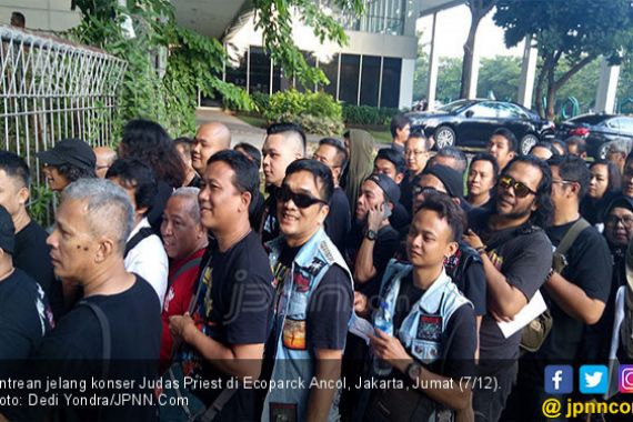 Jemaah Judas Priest Mulai Padati Ancol - JPNN.COM