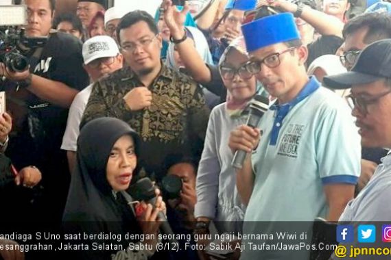 Konon Selisih Elektabilitas Menipis, Sandi Masih Akui Keunggulan Jokowi - JPNN.COM