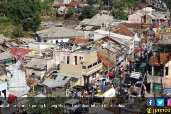 Puting Beliung Bogor: Rusak Berat Rp 11 Juta, Ringan 5 Juta - JPNN.COM