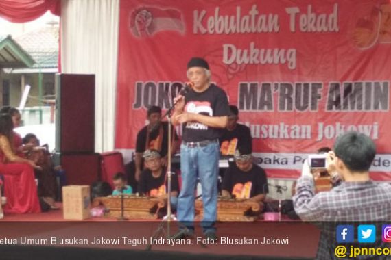Campur Sari Meriahkan Pasar Murah Blusukan Jokowi di Bekasi - JPNN.COM