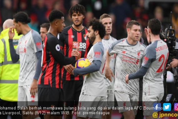 AFC Bournemouth 0-4 Liverpool: Mohamed Salah Ukir Rekor - JPNN.COM