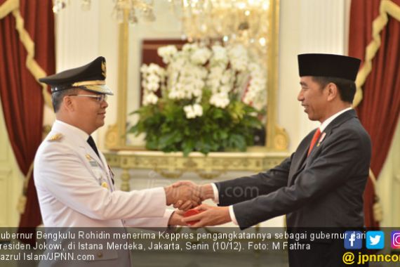 Tekad Rohidin Mersyah Setelah Resmi jadi Gubernur Bengkulu - JPNN.COM