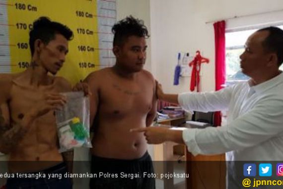 Paman dan Ponakan Kompak Jual Sabu-sabu di Sergai - JPNN.COM