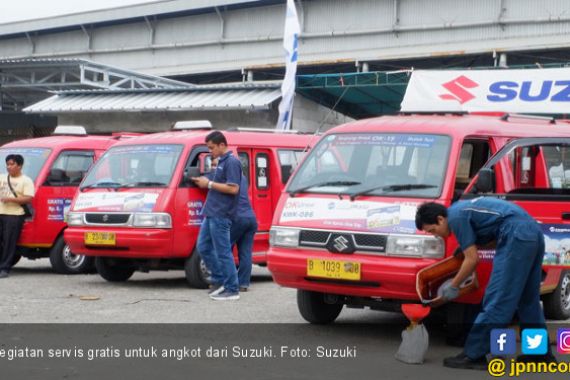 Asyik! Angkot Dapat Servis Gratis dari Suzuki - JPNN.COM