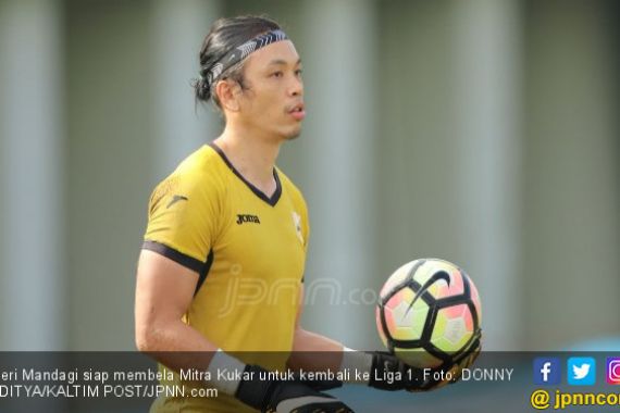 Geri Mandagi Pilih Setia Bersama Mitra Kukar Musim Depan - JPNN.COM