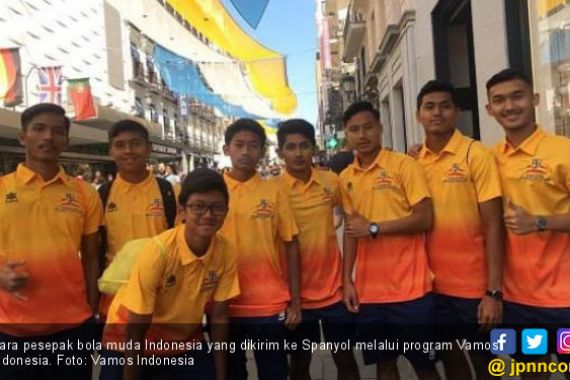 Vamos Indonesia Kirim Pesepak Bola Muda ke Spanyol - JPNN.COM