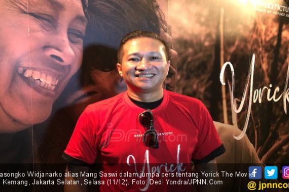 Komedian Mang Saswi Jadi Tukang Parkir demi Yorick - JPNN.COM