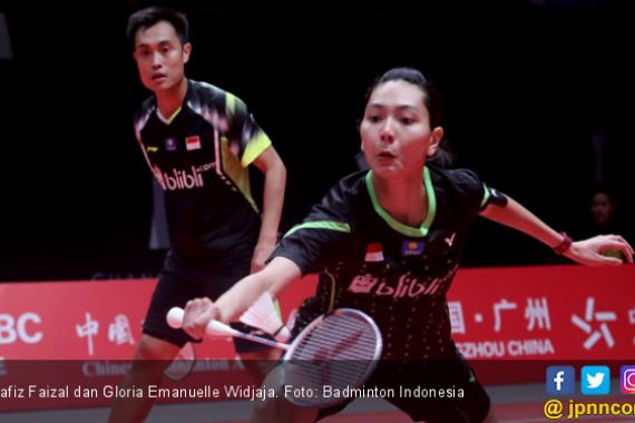 Sayang, Sempat di Atas Angin, Hafiz / Gloria Gagal ke Final Singapore Open 2019 - JPNN.COM
