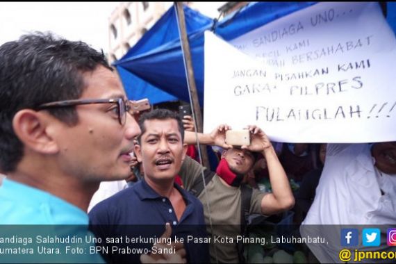 Tim Jokowi Yakin Sandi Ditolak di Pasar Cuma Sandiwara - JPNN.COM